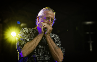 Fabio Treves e la Treves Blues Band in 70 in blues