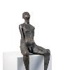 03 Uomo seduto,1957, bronzo, cm.105x41x25, coll.priv, foto Andrea Lazzari