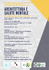 Convegno Architettura e salute mentale locandina-1
