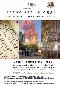 Locandina incontro Libano 01-02-2021
