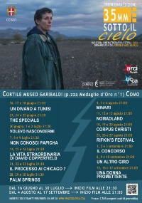 locandina cinema all'aperto