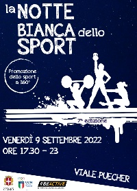 Notte bianca dello sport 2022