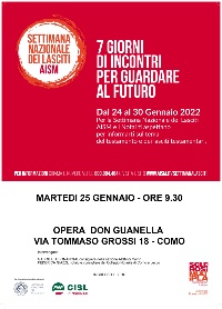 Settimana Nazionale Lasciti AISM 2022