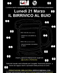 aperitivo al buio