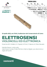 elettrosensi conservatorio 30 aprile 2022