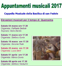 appuntamenti musicali