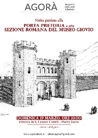 porta pretoria sezione romana agora albate