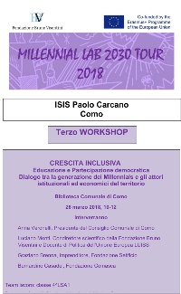 Locandina_Workshop _finale_La Crescita inclusiva