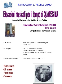 Quaresima 2 - 24-2-18