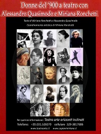 donne del 900 a teatro