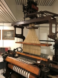 telaio museo seta