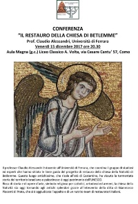 conferenza chiesa betlemme
