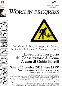 sabato in musica work in progress