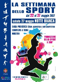 locandina A3 notte sport 2017