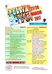 rebbio in festa