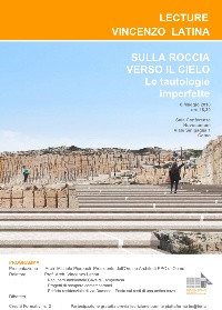 Locandina V  Latina SULLA ROCCIA VERSO ILCIELO 8 mag 2018