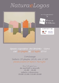 Locandina mostra Broletto D'Alfonso
