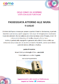 passeggiata attorno alle mura
