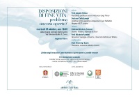 disposizioni di fine vita
