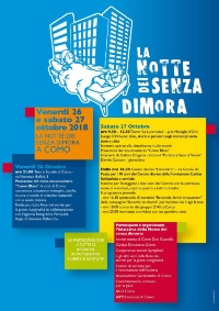 la notte dei senza dimora