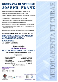 locandina joseph frank
