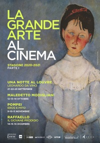locandina la grande arte al cinema