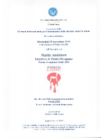 INVITO SOROPTIMIST 25 NOVEMBRE