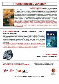 venerdì del cinema