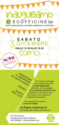 inaugurazione ecofficine
