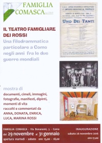 il teatro famigliare dei rossi