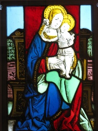 nr. 05 Madonna col Bambino vetrata