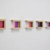 Giulia Fumagalli_Cromatismo visivo_2014_vetri colorati e struttura in legno_ cm12x14cad