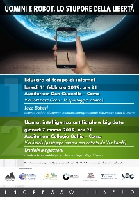 Locandina Uomini e Robot 2019