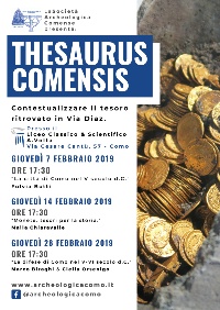 Thesaurus Comensis CICLO CONFERENZE 2019