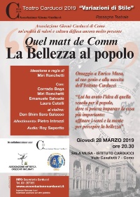 la bellezza al popolo