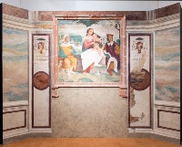 Affresco SS. Cosma e Damiano, pinacoteca Como