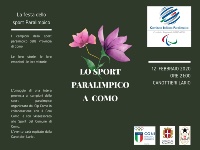 Festa dello Sport Paralimpico 12 Febbraio Como