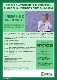 convegno disturbi apprendimento in adolescenza