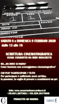 scrittura cinematografica