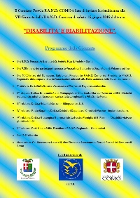LOCANDINA VII GIORNATA PROVINCIALE DELLA FAND COMASCA