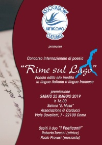 rime sul lago