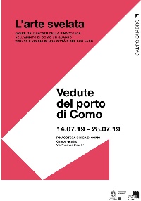 vedute del porto di como