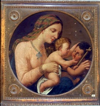 P081_Ambito emiliano_Madonna con Bambino e S. Giovannino