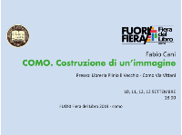fuori fiera como costruzione di un'immagine
