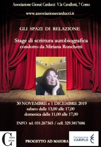 gli spazi di relazione - scrittura