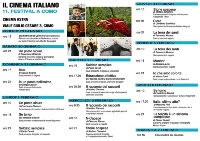 programma festival del cinema italiano