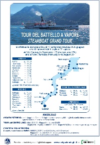 tour battello a vapore