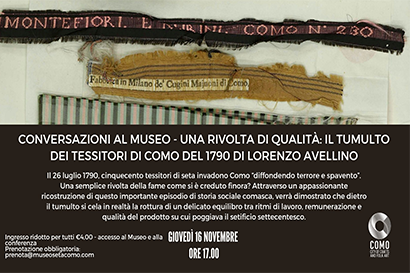Una rivolta di qualità: il tumulto dei tessitori di Como del 1790 di Lorenzo Avellino