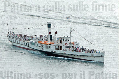 Flaminio Borgonovo – Il piroscafo “Patria”