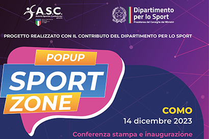 Popup Sport Zone di Como